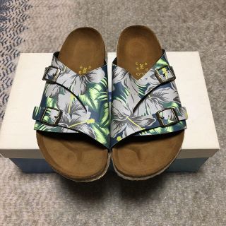 ビルケンシュトック(BIRKENSTOCK)の新品未使用 ビルケンシュトック チューリッヒ ハイビスカスブルー 26センチ(サンダル)