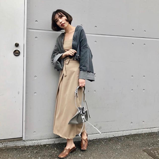 Ameri VINTAGE(アメリヴィンテージ)の【sachiko様専用】ROLL SET UP SKIRT レディースのスカート(ロングスカート)の商品写真