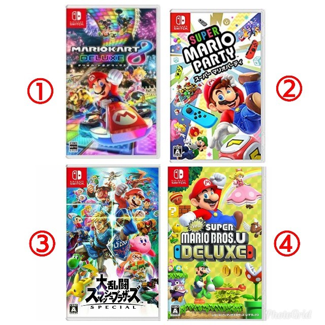 switch ソフト　４点セット