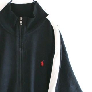 ラルフローレン(Ralph Lauren)のUS ポロ ラルフローレン コットン ジップ スウェット MXL(スウェット)