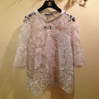 ザラ(ZARA)のZARA レーストップス(シャツ/ブラウス(長袖/七分))