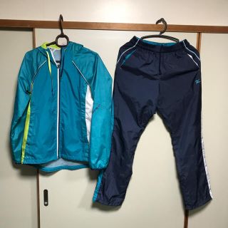 ミズノ(MIZUNO)のMIZUNO ウィンドブレーカ 上下set(ウェア)