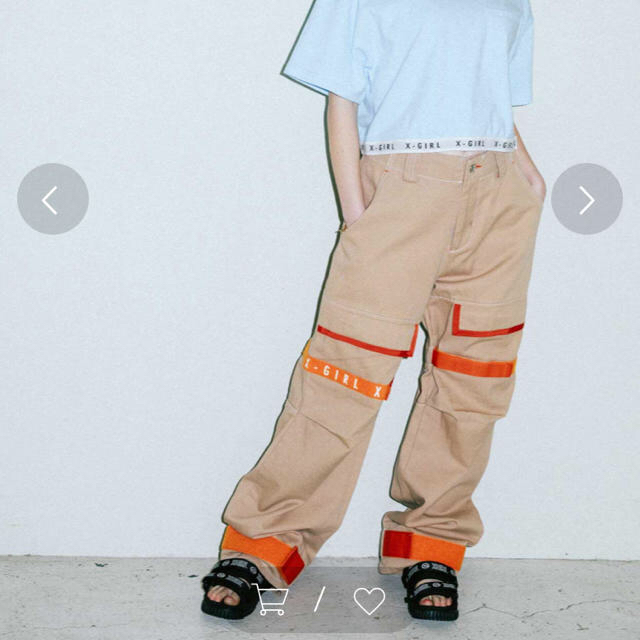 ADJUSTABLE STRAP CARGO PANTSパンツ