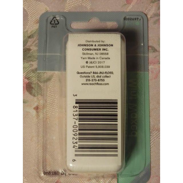 REACH リーチ デンタルフロス ワックス付き ミントフレーバー 200ヤード インテリア/住まい/日用品の日用品/生活雑貨/旅行(その他)の商品写真