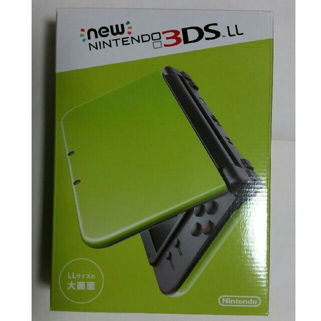 ゆかり様専用 new NINTENDO 3DS LL LIME×BLACK エンタメ/ホビーのゲームソフト/ゲーム機本体(携帯用ゲーム機本体)の商品写真