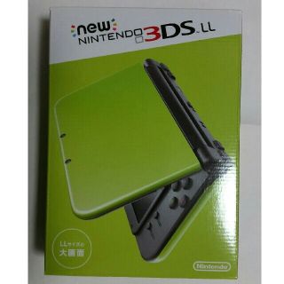 ゆかり様専用 new NINTENDO 3DS LL LIME×BLACK(携帯用ゲーム機本体)