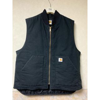 カーハート(carhartt)のcarhartt  ダックベスト  カーハート XL 黒(ダウンベスト)