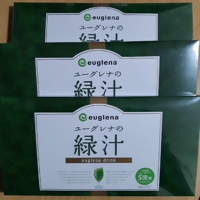 ユーグレナの緑汁 31本入 3箱 - 青汁/ケール加工食品