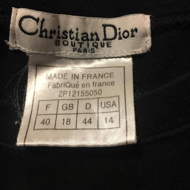 Christian Dior(クリスチャンディオール)のクリスチャンディオール レディースのトップス(Tシャツ(長袖/七分))の商品写真