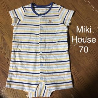 ミキハウス(mikihouse)のミキハウスファースト 半袖ロンパース(ロンパース)