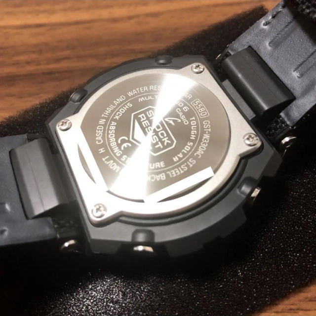 G-SHOCK(ジーショック)の超美品 g-shock g-steel GST-W330AC-1AJF メンズの時計(腕時計(アナログ))の商品写真