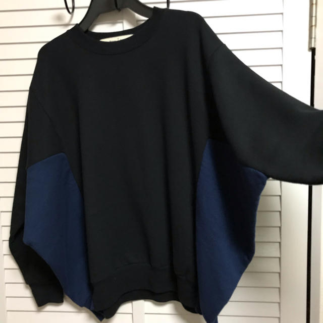 BEAMS BOY(ビームスボーイ)の美品 BEAMS BOY スウェット/ブラック レディースのトップス(トレーナー/スウェット)の商品写真