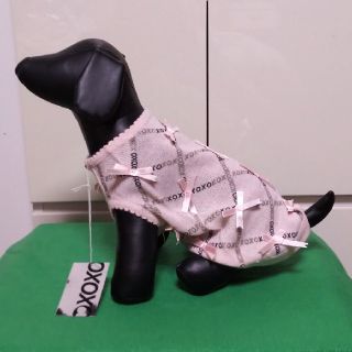 キスキス(XOXO)のcocoa様専用　犬の服★３号ピンクと白(ペット服/アクセサリー)