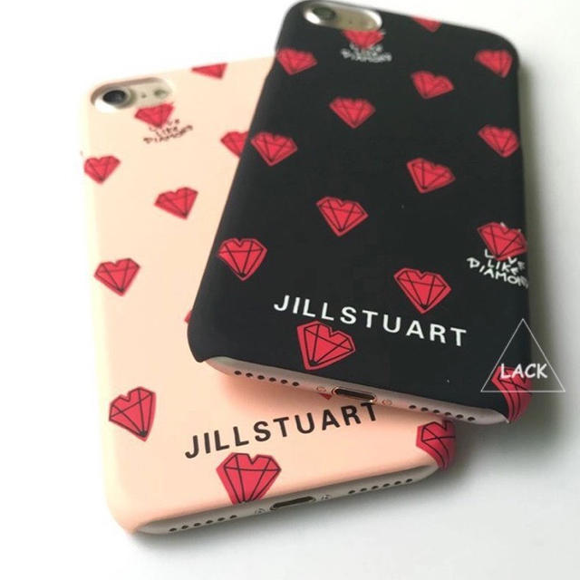 JILLSTUART(ジルスチュアート)のジルスチュアートロゴ入り ダイヤハートが可愛い♡  iPhone Xsケース スマホ/家電/カメラのスマホアクセサリー(iPhoneケース)の商品写真