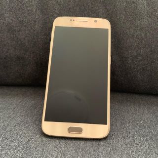 サムスン(SAMSUNG)のGALAXY s6 ゴールド docomo(スマートフォン本体)