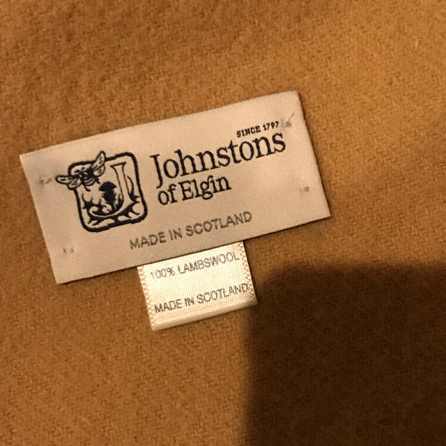 Johnstons(ジョンストンズ)のジョンストンズ★マフラー レディースのファッション小物(マフラー/ショール)の商品写真