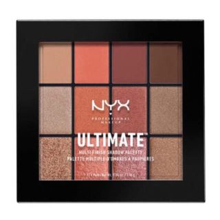 エヌワイエックス(NYX)のNYX UT シャドウパレット ミックスフィニッシュ08 ウォームラスト(アイシャドウ)