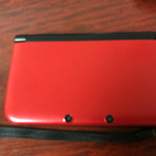 Nintendo  ニンテンドー 3DS LL レッド×ブラック  ソフト付き 1