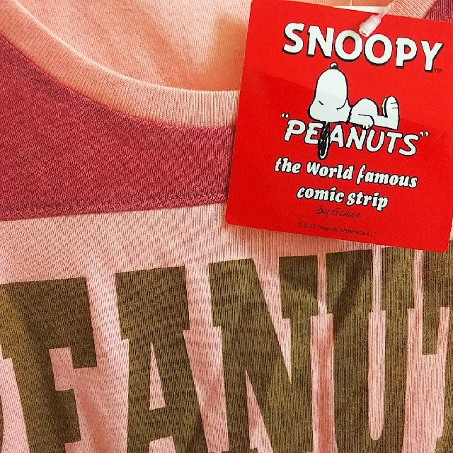 SNOOPY(スヌーピー)のスヌーピーTシャツ レディースのトップス(Tシャツ(半袖/袖なし))の商品写真