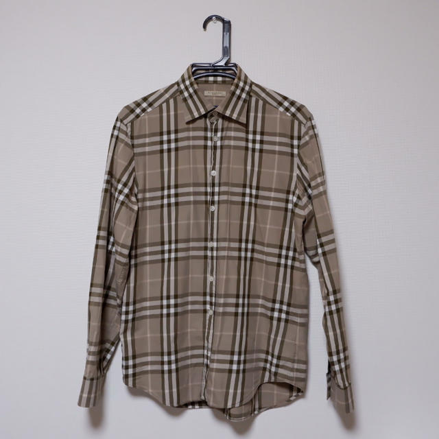 BURBERRY(バーバリー)の2月21日まで★BurberryBRIT★スリムチェックシャツ★Mサイズ メンズのトップス(シャツ)の商品写真