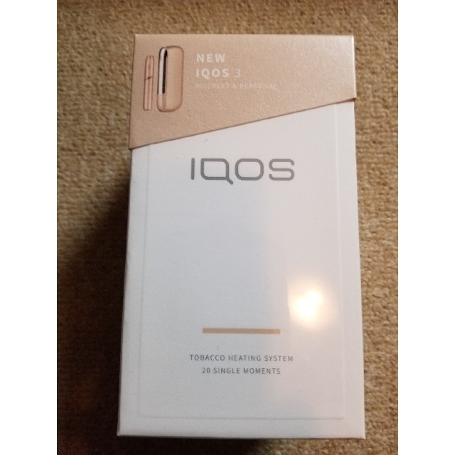 IQOS(アイコス)のIQOS3 ゴールド メンズのファッション小物(タバコグッズ)の商品写真