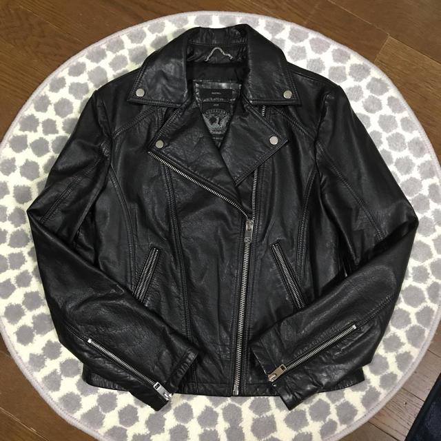 DIESEL(ディーゼル)のmm様専用 DIESEL ライダースジャケット レディースのジャケット/アウター(ライダースジャケット)の商品写真