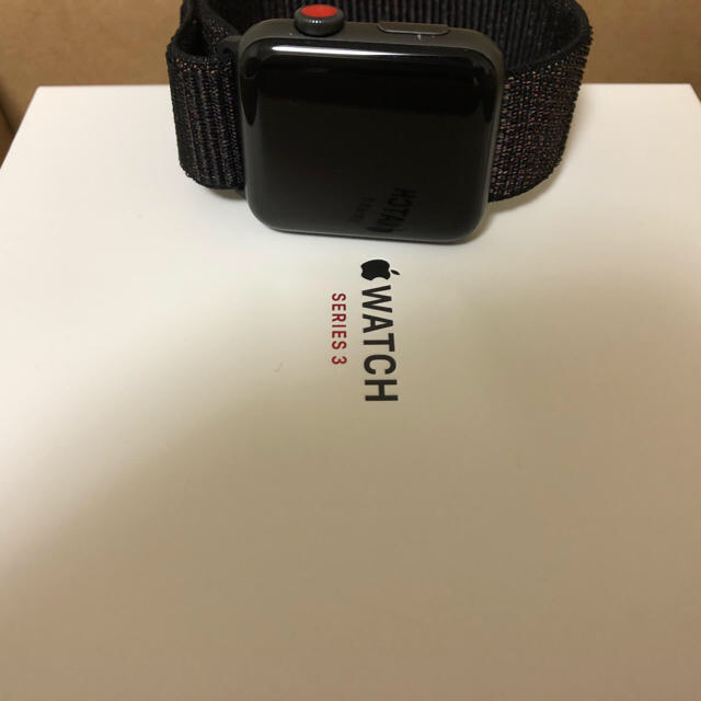 Apple Watch(アップルウォッチ)のApplewatch series3 cellurarモデル 42mm メンズの時計(腕時計(デジタル))の商品写真