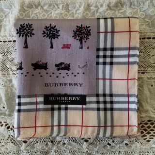 バーバリー(BURBERRY)のBURBERRY バーバリー ハンカチ 新品(ハンカチ/ポケットチーフ)