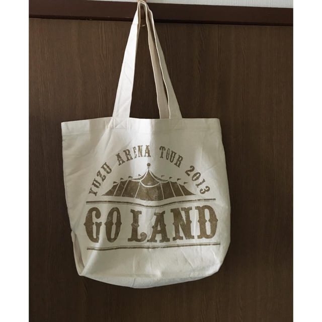 ゆずアリーナツアー／GO LAND／トートバック エンタメ/ホビーのタレントグッズ(ミュージシャン)の商品写真