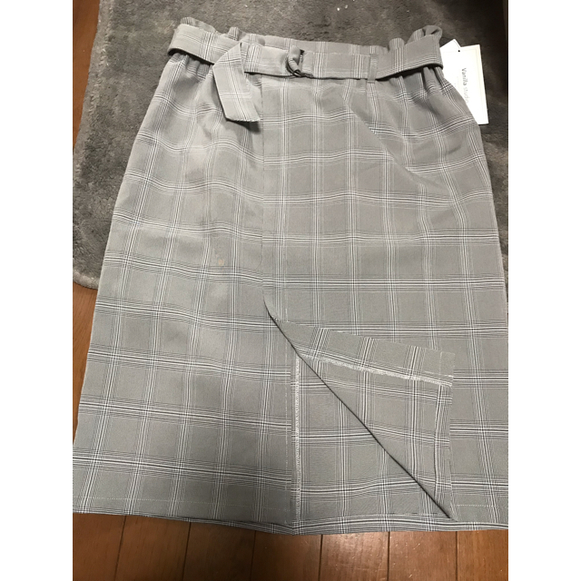 しまむら(シマムラ)のチェックタイトスカート 大きいサイズ  3L レディースのスカート(ひざ丈スカート)の商品写真