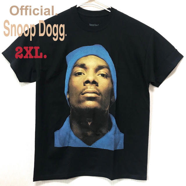 Snoop Dogg(スヌープドッグ)のまきさん専用 スヌープドッグ Big Face Tee XXL相当 XL メンズのトップス(Tシャツ/カットソー(半袖/袖なし))の商品写真