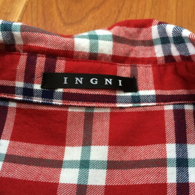 IGNIS(イグニス)のINGNI チェックシャツ レディースのトップス(シャツ/ブラウス(長袖/七分))の商品写真