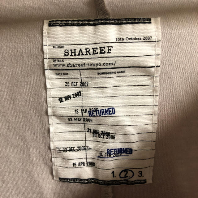 SHAREEF シャリーフ りんごの通販 by aaj｜シャリーフならラクマ - shareef お得人気