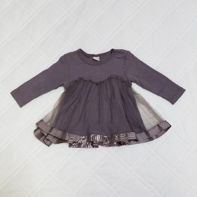 petit main(プティマイン)の♡プティマイン♡長袖チュニック キッズ/ベビー/マタニティのベビー服(~85cm)(シャツ/カットソー)の商品写真