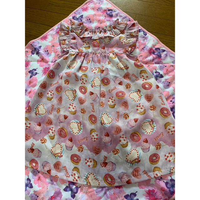 EARTHMAGIC(アースマジック)のアースマジック ワンピース キッズ/ベビー/マタニティのキッズ服女の子用(90cm~)(ワンピース)の商品写真