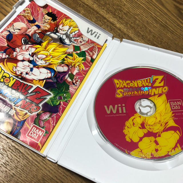 Wii(ウィー)のwii ドラゴンボールスパーキング！NEO エンタメ/ホビーのゲームソフト/ゲーム機本体(家庭用ゲームソフト)の商品写真