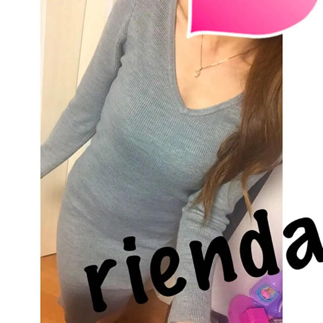 rienda(リエンダ)のリエンダ♡タイト♡ニットワンピース♡ レディースのワンピース(ひざ丈ワンピース)の商品写真