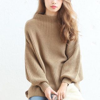 ザラ(ZARA)のボトルネック　ゆるニット(ニット/セーター)