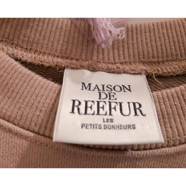 Maison de Reefur(メゾンドリーファー)のMAISON DE REEFUR 今期スウェット  レディースのトップス(トレーナー/スウェット)の商品写真