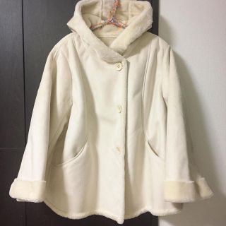 ☆大きいサイズ・3L☆フランシュリッペ ショートウールコート 裏 ☆大きいサイズ・3L☆フランシュリッペ ショートウールコート 裏