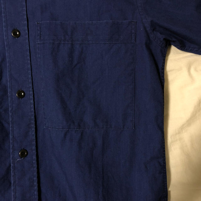 MARGARET HOWELL(マーガレットハウエル)のMHL. 半袖シャツ ネイビー メンズのトップス(シャツ)の商品写真