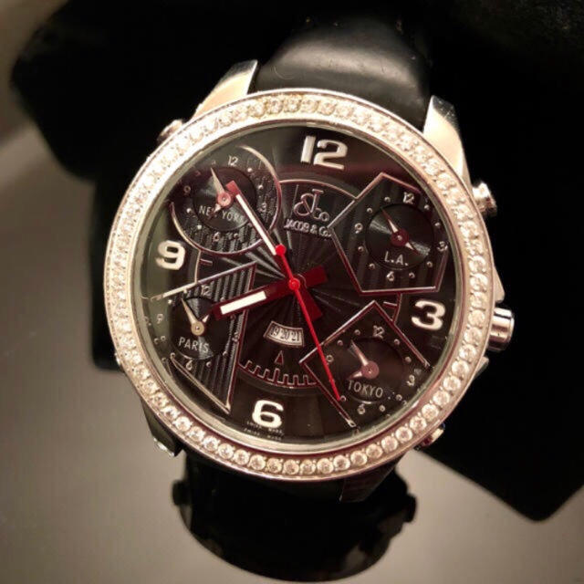 MARC JACOBS(マークジェイコブス)のクォーツジェイコブダイヤベゼルメンズ腕時計✨ メンズの時計(腕時計(アナログ))の商品写真
