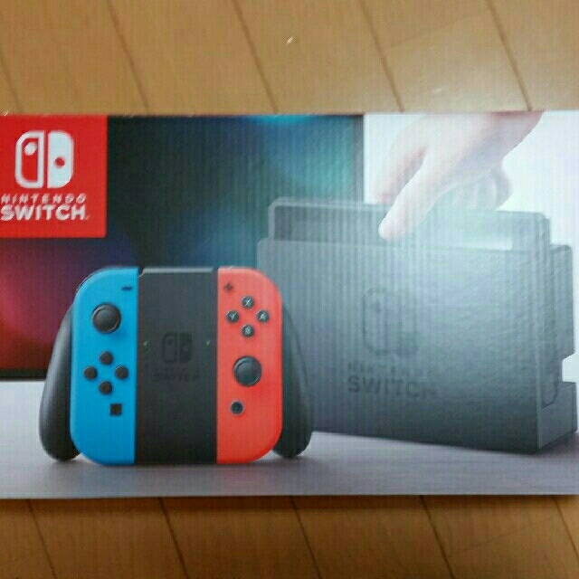 Nintendo Switch(ニンテンドースイッチ)のニンテンドースイッチ　ネオン エンタメ/ホビーのゲームソフト/ゲーム機本体(家庭用ゲーム機本体)の商品写真