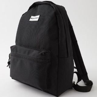 マウジー(moussy)の新品ブラックSOUVENIR NYLONバックパック Web 特定2店舗限定商品(リュック/バックパック)