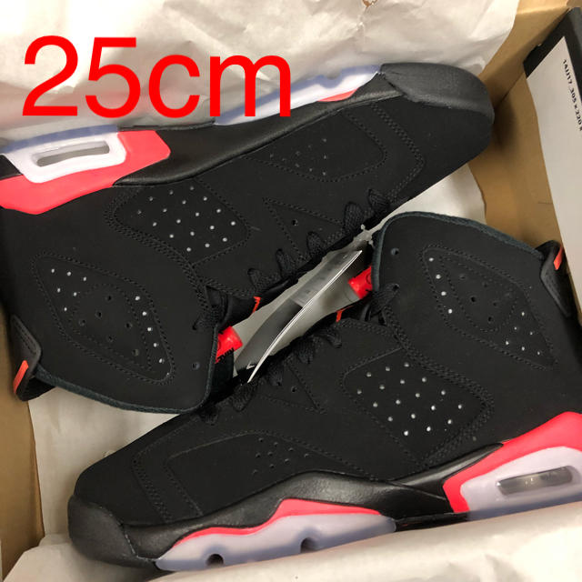 靴/シューズAIR JORDAN 6 RETRO GS 25cm