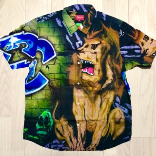 シュプリーム(Supreme)のXL supreme lion's den shirt(シャツ)