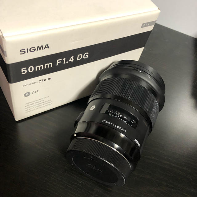 SIGMA 50mm F1.4 DG Artレンズ Canon EFマウント用