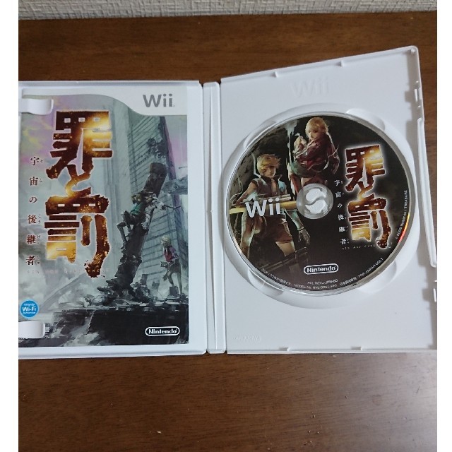 Wii(ウィー)の罪と罰 宇宙の後継者 エンタメ/ホビーのゲームソフト/ゲーム機本体(家庭用ゲームソフト)の商品写真