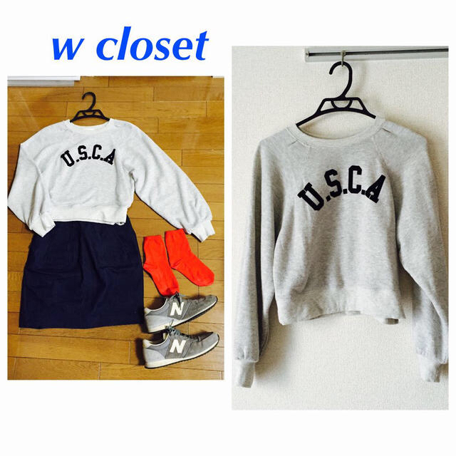 w closet(ダブルクローゼット)のkuu様専用 レディースのトップス(トレーナー/スウェット)の商品写真