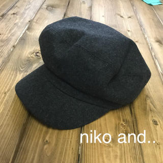 ニコアンド(niko and...)のキャスケット(キャスケット)